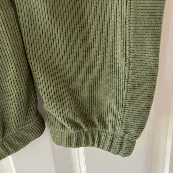 🐱 NWT Cat & Jack Girls' French Terry Jogger Pants - Army Green Size Small 6/7 - Picture 6 of 7